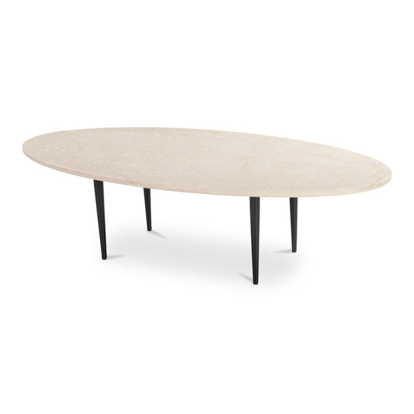 Moe's Winona Coffee Table in Botticino Beige Marble