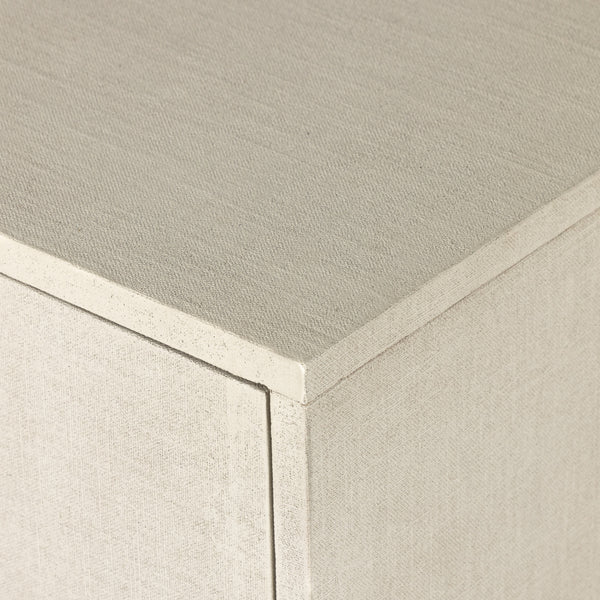 Cressida Sideboard In Ivory Painted Linen