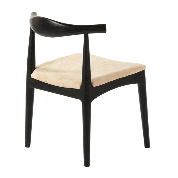 The President's Side Chair - Black / Upholstery