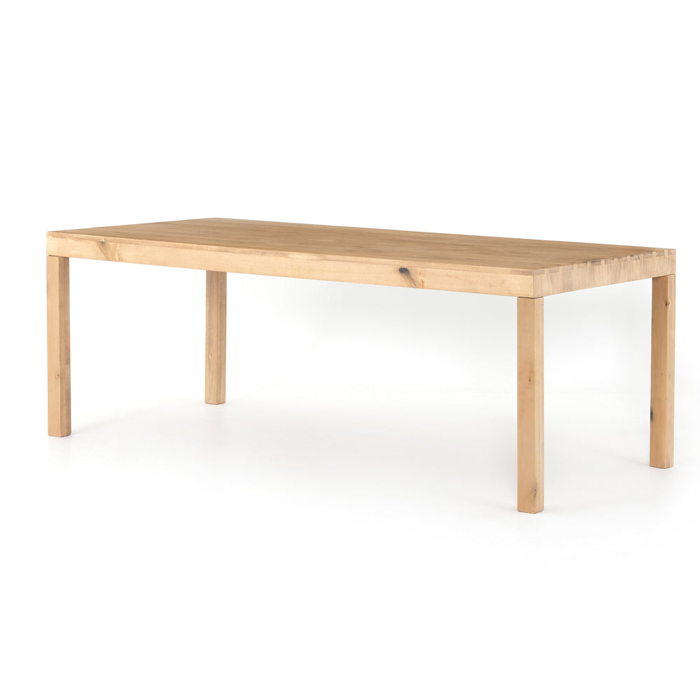 Isador Dining Table In Dry Wash Poplar