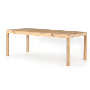 Isador Dining Table In Dry Wash Poplar
