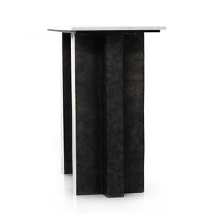 Terrell Console Table In Raw Black