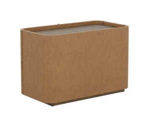 JAMILLE NIGHTSTAND - LARGE - COGNAC
