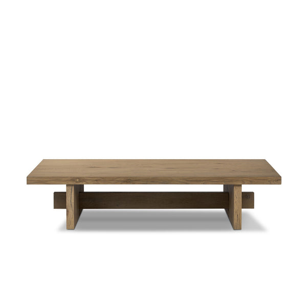 Isaac Coffee Table In Rubbed Light Oak Veneer