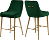 Irvin Stool In Green Velvet