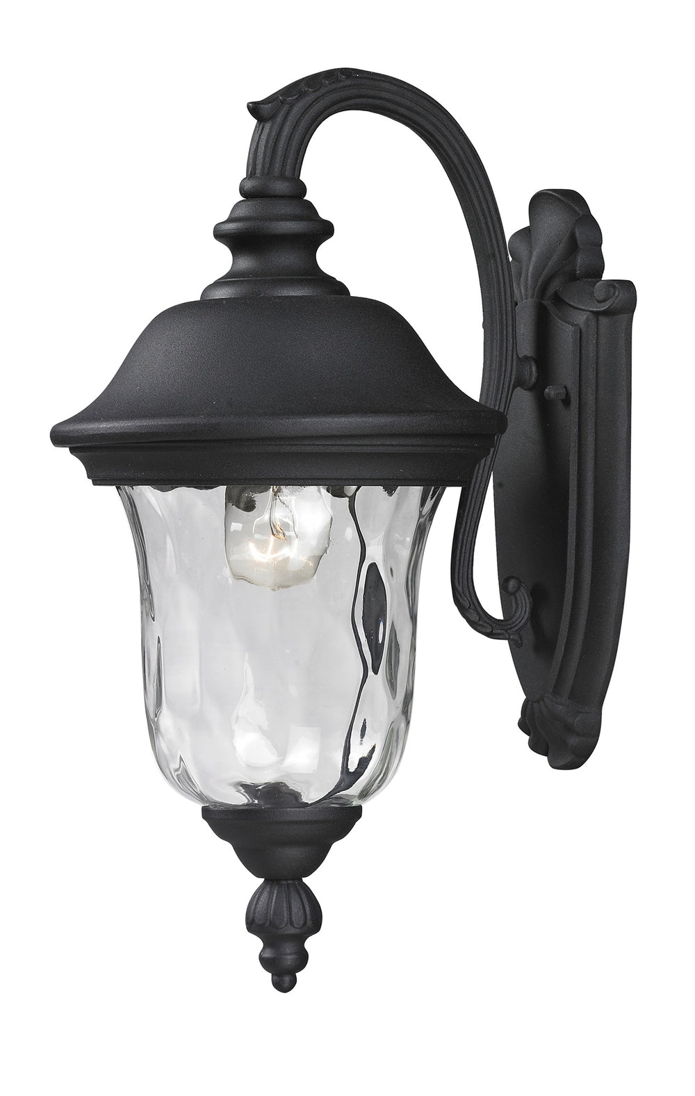 Armstrong Outdoor Wall Light in Black Finish