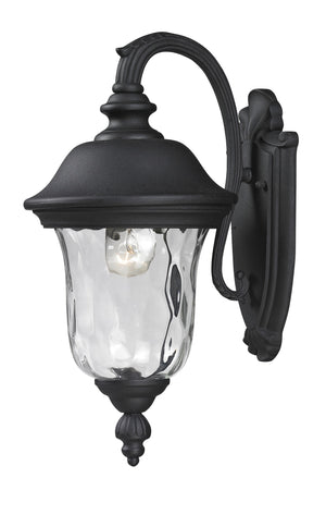 Armstrong Outdoor Wall Light in Black Finish