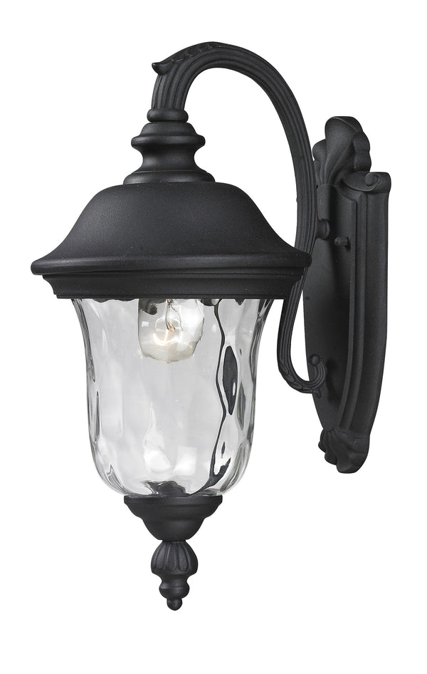 Armstrong Outdoor Wall Light in Black Finish