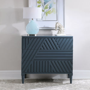 Colby Drawer Chest In Blue