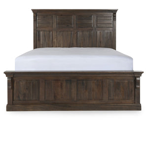 Adelaide Solid Wood Bed in Cocoa Brown - Cal King