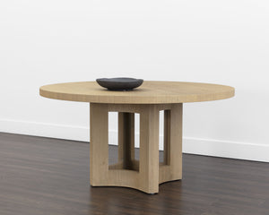 ELMA DINING TABLE - NATURAL - 60"