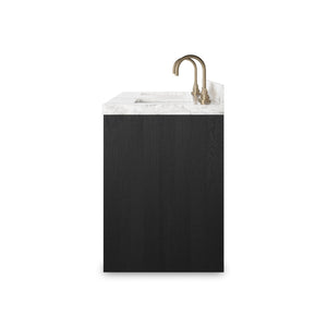 Anthem Double Vanity - Black Wash Oak Veneer