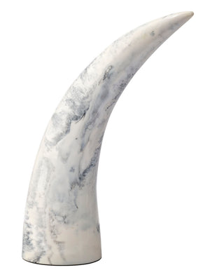  Variegated Horn Decorative Objects, Set of 3