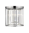 Monarch 3 Light Flush Mount in Chrome Finish