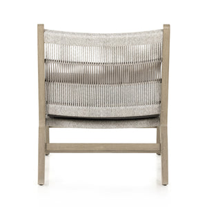 Julian Outdoor Chair In Weathered Grey