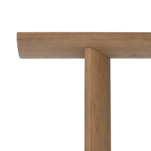 Pickford Console Table In Dusted Oak Veneer