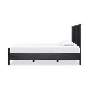Sydney King Bed - Black Wash