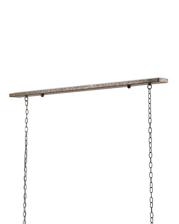 Maximus Grande Chandelier In Pyrite Bronze