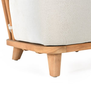 Hearst Outdoor Accent Chair - Teak & Olefin