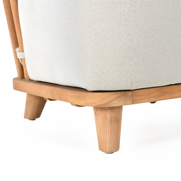 Hearst Outdoor Accent Chair - Teak & Olefin