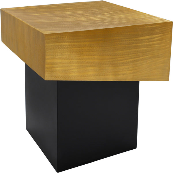 Glenn End Table In Gold
