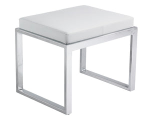 OLIVER STOOL - WHITE