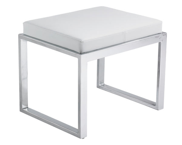 OLIVER STOOL - WHITE