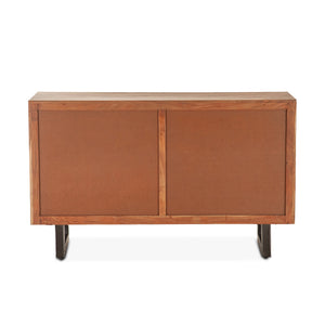 Aspen 58" Six  Drawer Dresser, Smoked Acacia