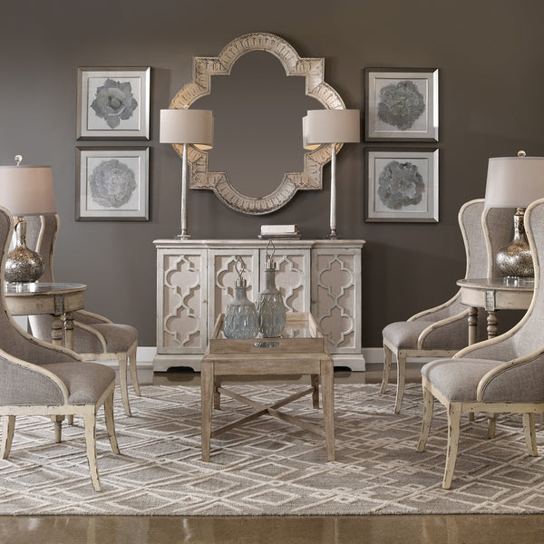 Sieano handwoven 5' X 8' Area Rug In Gray-Ivory