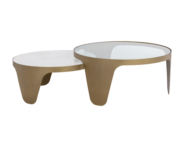 MYSARIA NESTING COFFEE TABLES (SET OF 2)