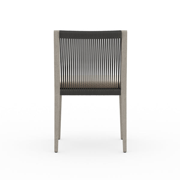 Sherwood Outdoor Dining Chair in Grey/Sand