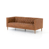 Williams Leather Sofa-75"-Nat Wash Camel