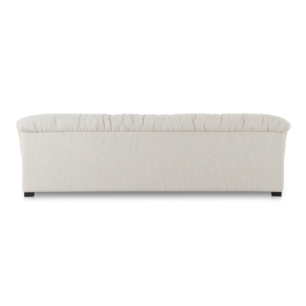 Halston Flecked Oat Sofa with Textured Upholstery