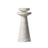 Mabel Nesting End Tables - Veined White Marble