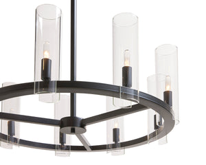 CLARABELLE CHANDELIER - SMALL - BLACK