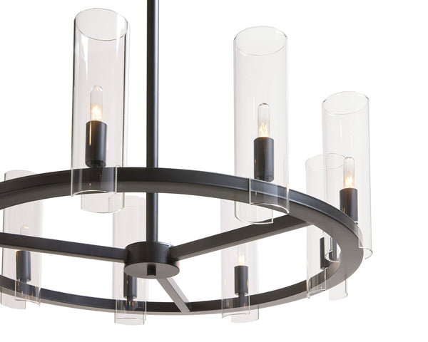 CLARABELLE CHANDELIER - SMALL - BLACK