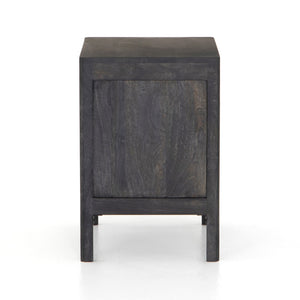 Sydney Left Nightstand In Black Wash