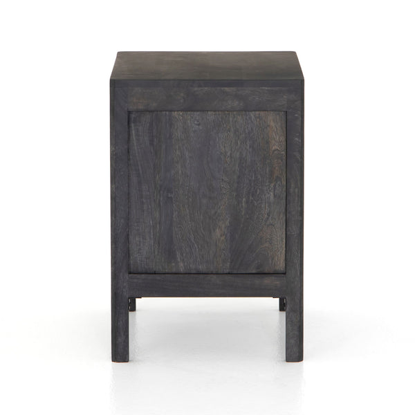 Sydney Left Nightstand In Black Wash
