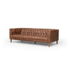 Williams Sofa In 75" In Nw Chocolate