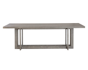 DISERA DINING TABLE - ASH GREY - 96"