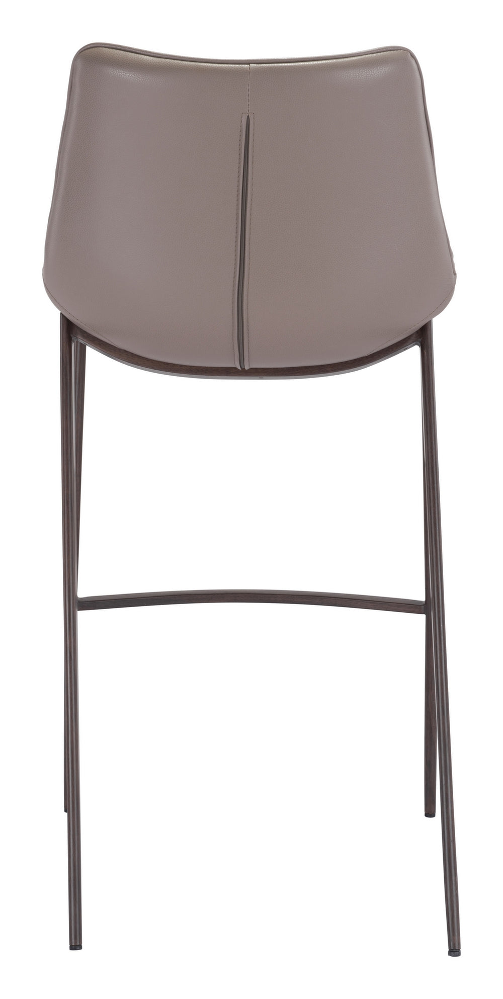 Magnus Barstool (Set of 2) Brown & Walnut