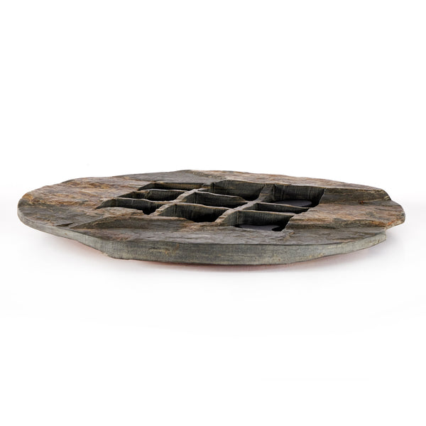 Stone Tic Tac Toe In Grey Stone