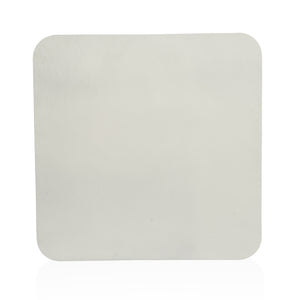 Basil Outdoor Square Coffee Table In 48 In Wht
