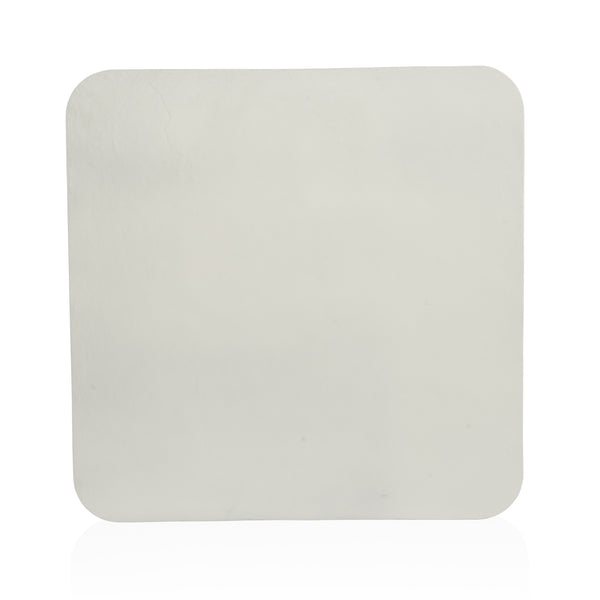 Basil Outdoor Square Coffee Table In 48 In Wht