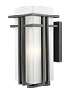 Abbey Outdoor Wall Light in Black Finish