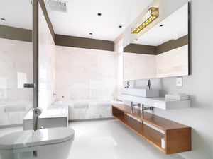 Infinity 7 Light Vanity in Chrome Finish