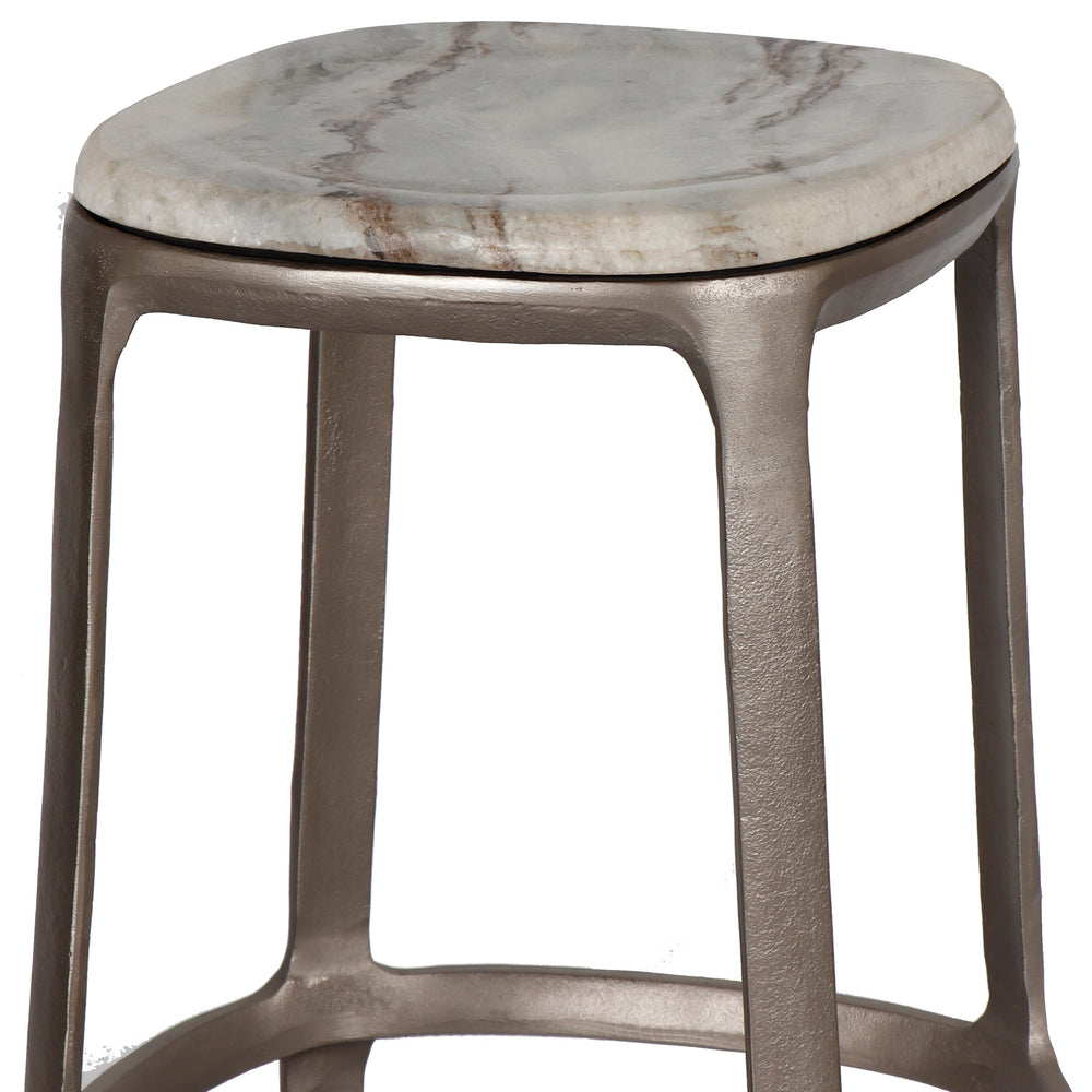 Alfie Marble Counter Stool