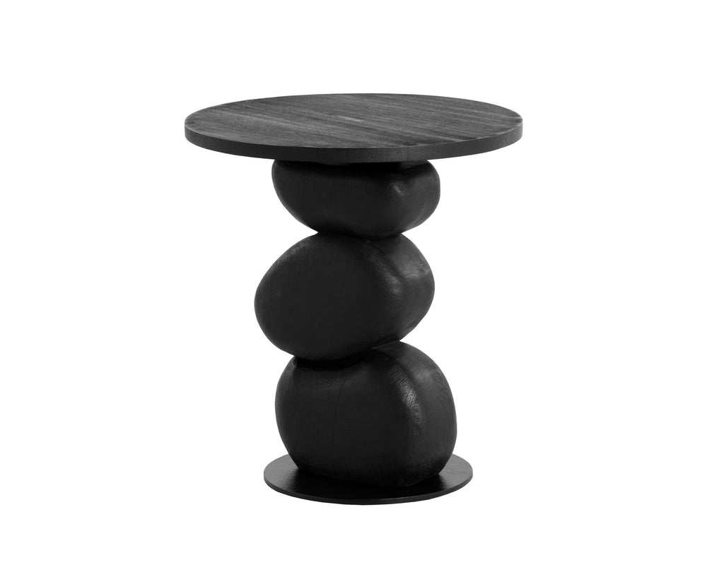 PAPLO END TABLE - BLACK