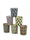 Six Tealight Holders - Vintage Patterns