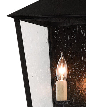 Bening Medium Outdoor Wall Sconce In Midnight